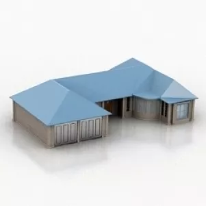 House 3d model House 3d model
