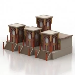 Building 4 3d model
