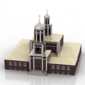 Church Valday 3d model