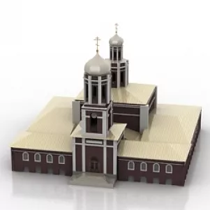 Gothic Tower 3d model