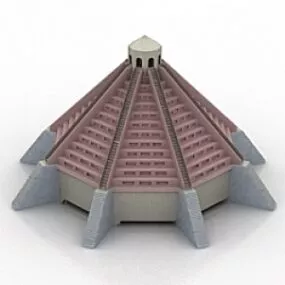 Building 1 3d model