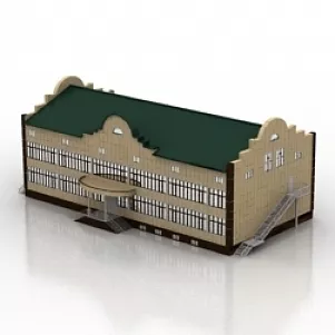 Building 3d model Building 3d model