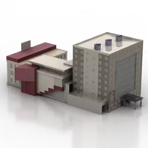 Building 3d model Building 3d model