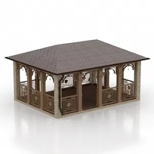 Arbor 3d model Arbor 3d model