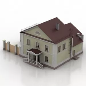 House 3d model House 3d model