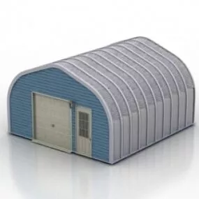 Hangar Building 3d model