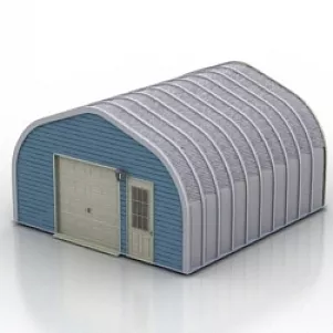 Hangar Building 3d model Hangar Building 3d model