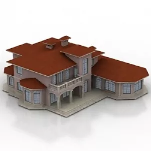 House 3d model House 3d model