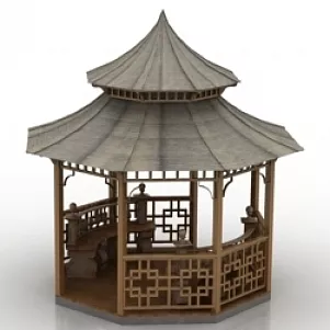 Arbor 3d model Arbor 3d model