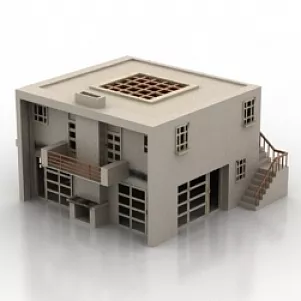 House 3d model House 3d model