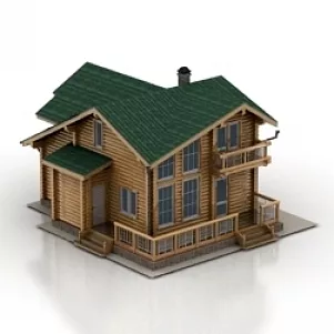 House 3d model House 3d model
