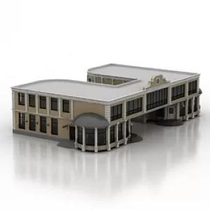 Building 3d model Building 3d model
