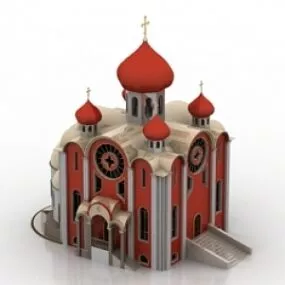 Temple 3d model