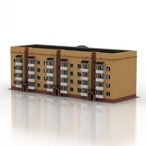 Building 3d model Building 3d model