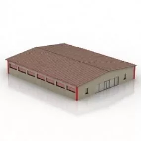 Hangar 3d model