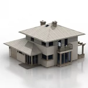 House 3d model House 3d model