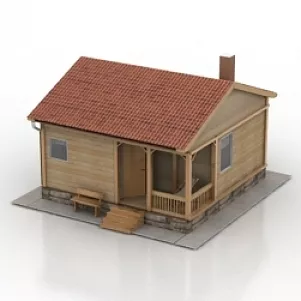 Sauna 3d model Sauna 3d model