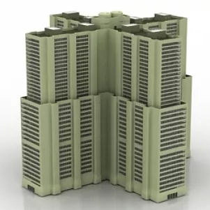 Building 3d model Building 3d model