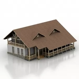 House 3d model House 3d model