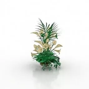 Decor House Plant 3d model