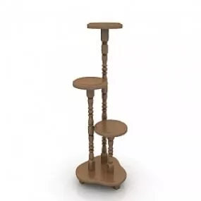 Flowers Stand 3d model