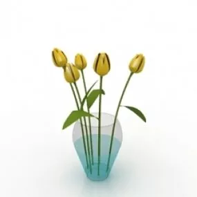 Tulips 3d model