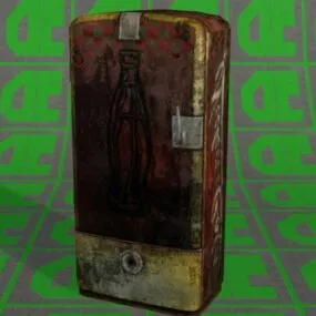 Fridge Nuka Cola 3d model