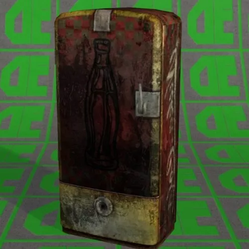 Mini Fridge For Bedroom 3d model
