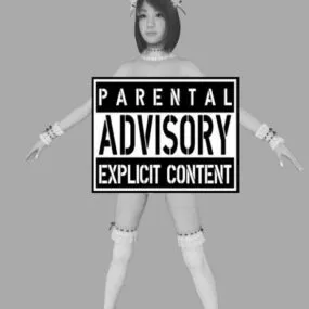 Mm Female Chatacter 3d model