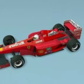 Formula F1 Ferrari Car 3d model