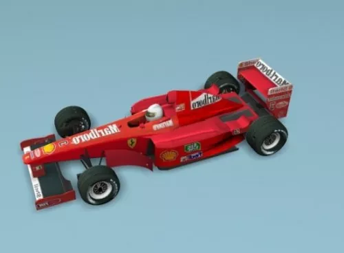 Formula F1 Ferrari Car 3d model Formula F1 Ferrari Car 3d model