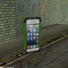 Kickass Mobile Phone 3d model