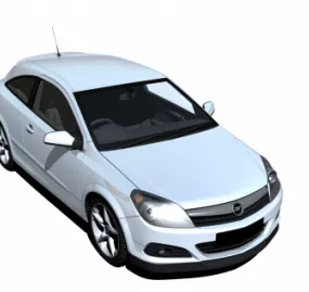 Car Opel Astra 3d model