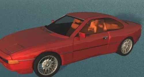 Bmw Roadster Coupe 3d model