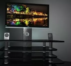 Sony Plasma Tv 3d model