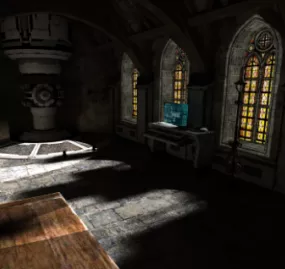 Gemfushion Interior Scene 3d model