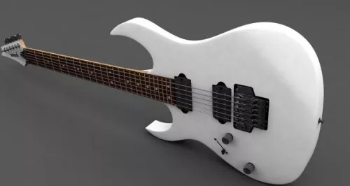 Fender Telecaster Guitar 3d model