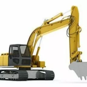 Construction Excavator 3d model