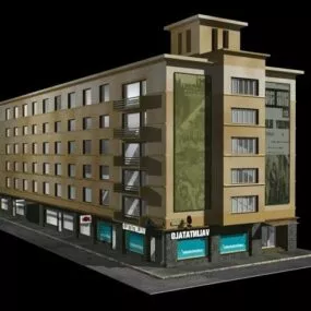 Building Arpartment 3d model