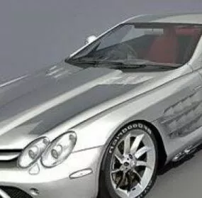 Slr Mclaren Super Car 3d model
