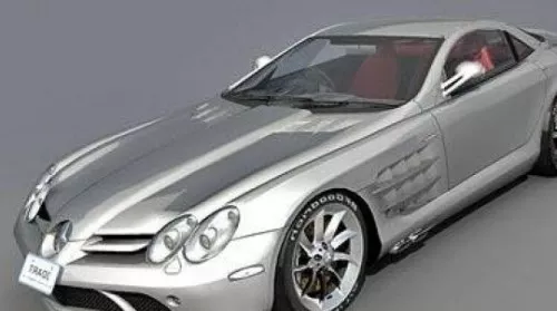 Slr Mclaren Super Car 3d model Slr Mclaren Super Car 3d model