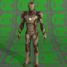 Iron Man Character 3d model