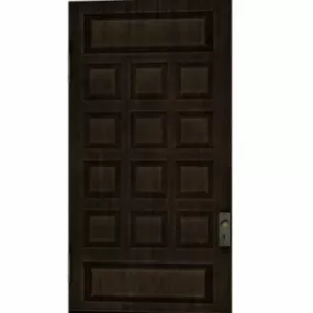 Wooden Door 3d model