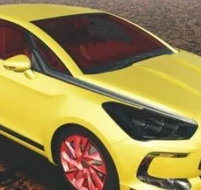 Citroen Cs5 Car 3d model