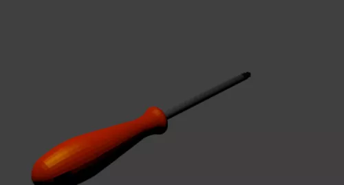 Wood Screws 3d model