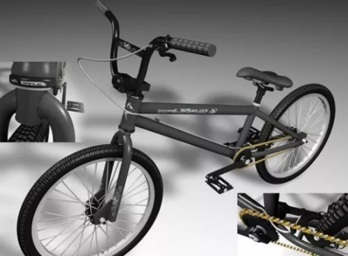 Scifi Bicycle 3d model