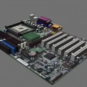 Atx Motherboard 3d model