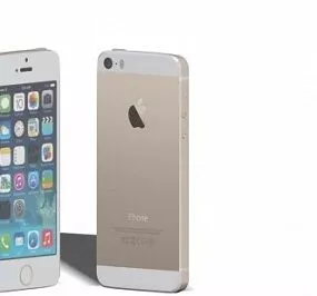 Iphone 5s Gold 3d model
