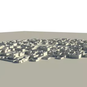 Small Desert City 3d model