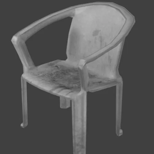 Plastic Chair 3d model Plastic Chair 3d model